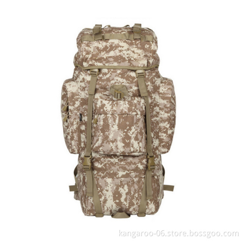 Men Custom Hiking Sport Canvas Bag Wholesale Backpack